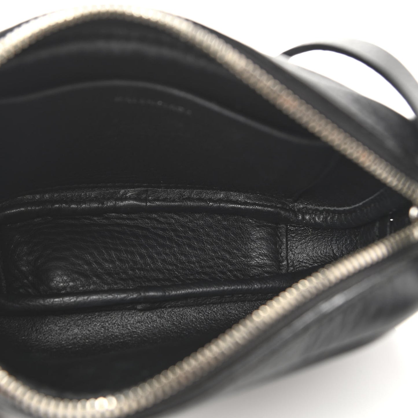Calfskin Logo XS Everyday Camera Bag Black