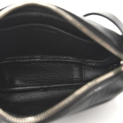 Balenciaga Calfskin Logo XS Everyday Camera Bag Black 5 of 12