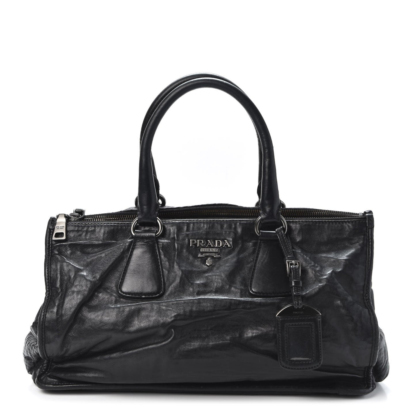 Nappa Antique Tote Black