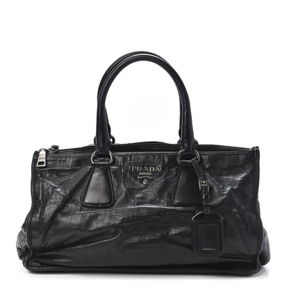 Prada Nappa Antique Tote Black 1 of 9