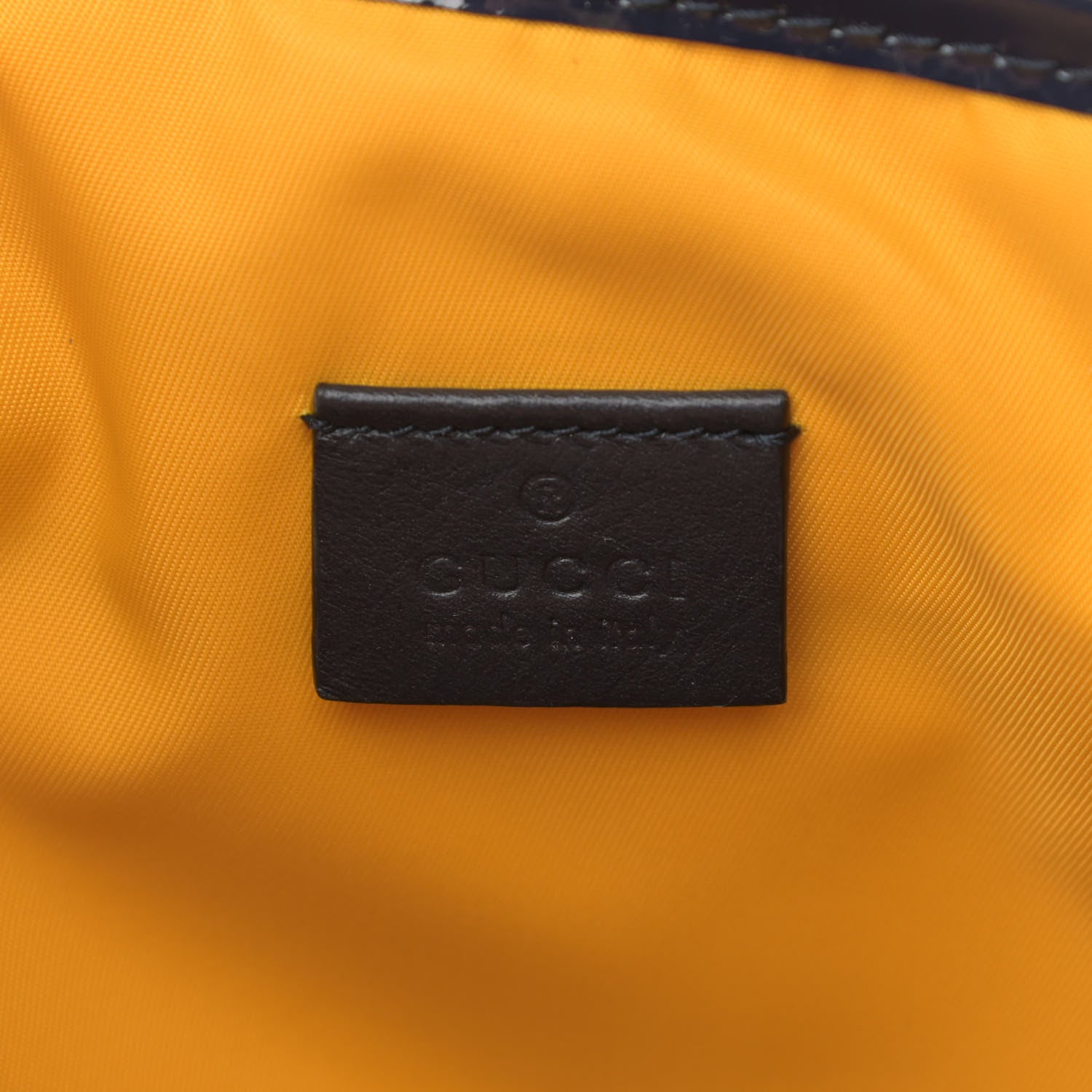 Gucci Monogram GG Childrens Messenger Bag Yellow Blue Red 6 of 11