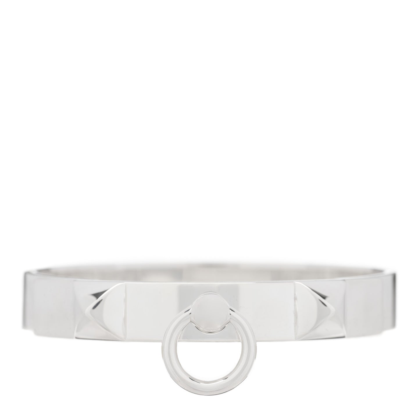 Sterling Silver PM Collier De Chien Bracelet ST
