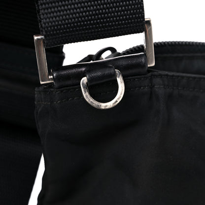 Prada Nylon Saffiano Flat Messenger Bag Black 9 of 9