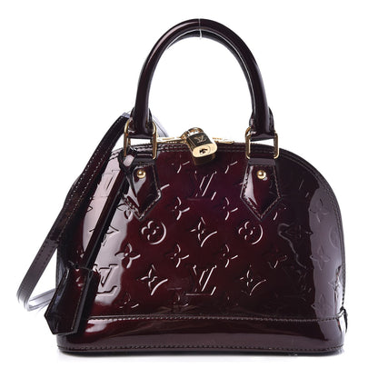 Louis Vuitton Vernis Alma BB Amarante 1 of 7
