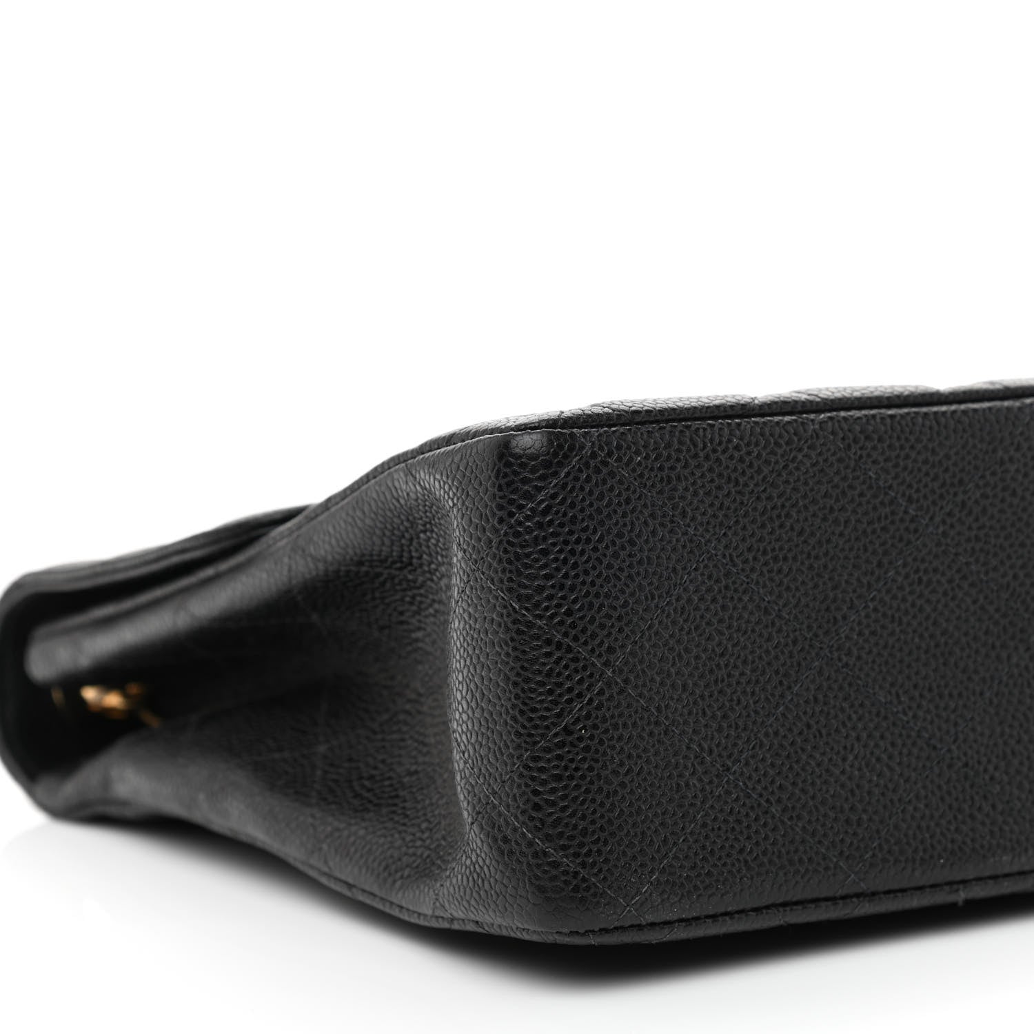 Chanel Caviar Jumbo Single Flap Black 9 of 12