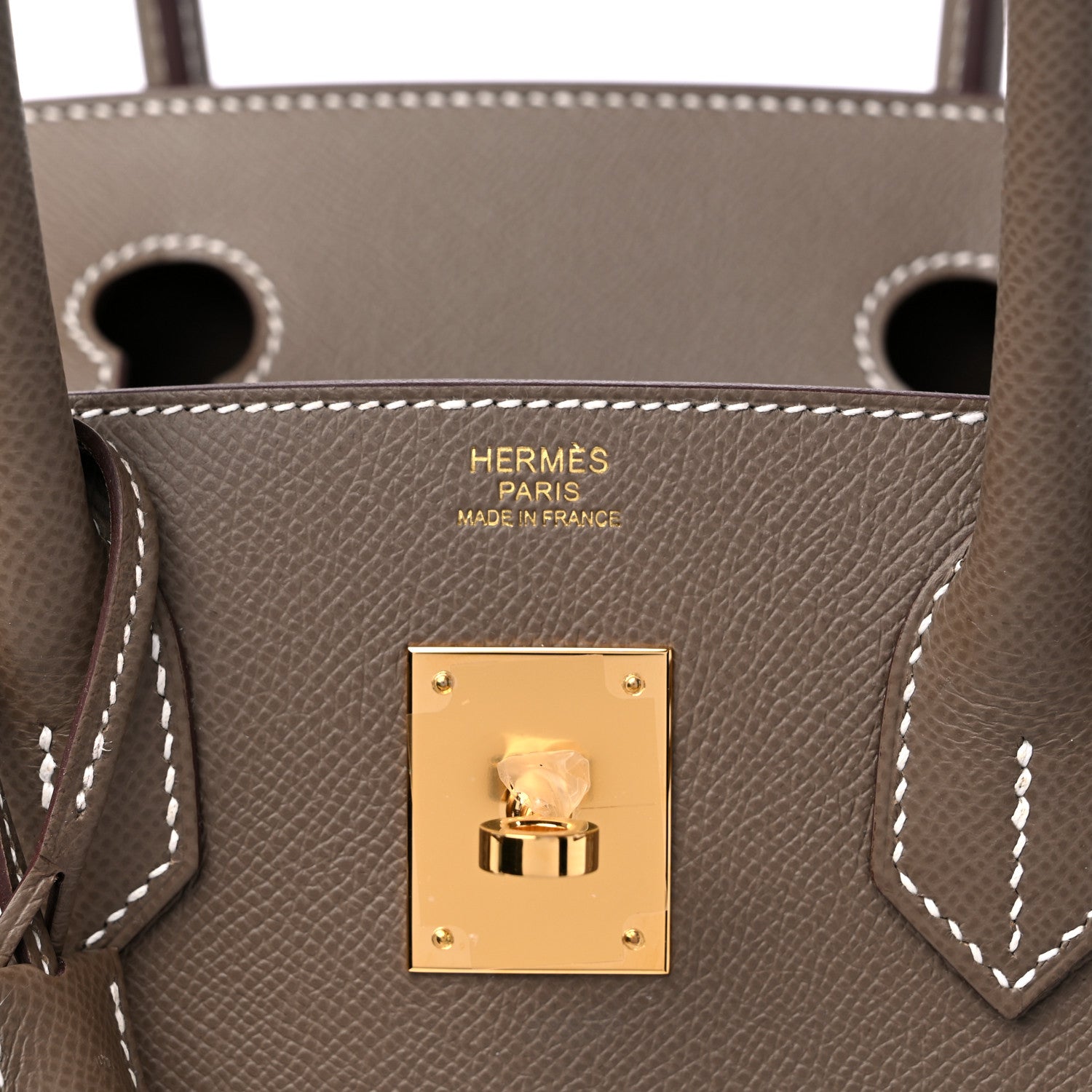 Hermes Epsom Birkin Sellier 30 Etoupe 6 of 9