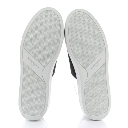 Givenchy Calfskin Band Logo Womens Urban Street Sneakers 40.5 Silvery 5 of 8