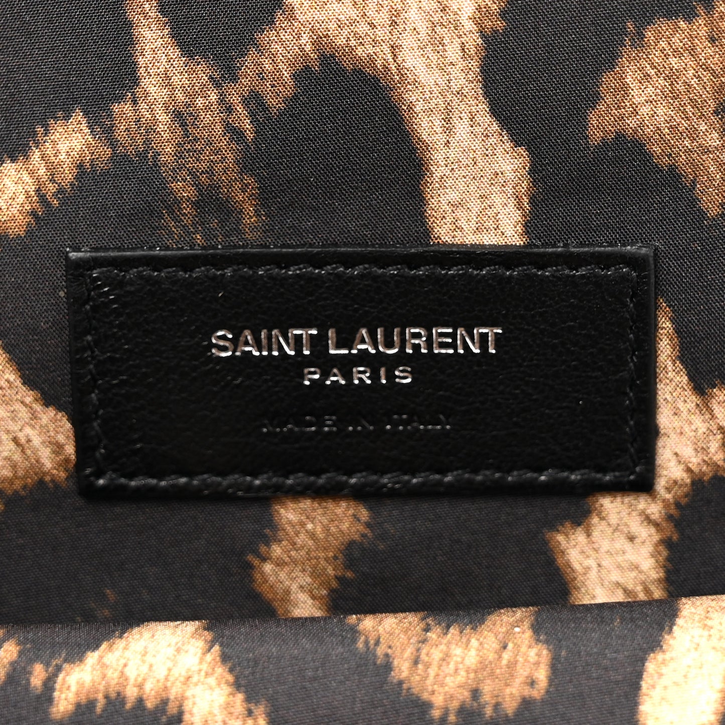Calfskin Small Mica Hat Box Black