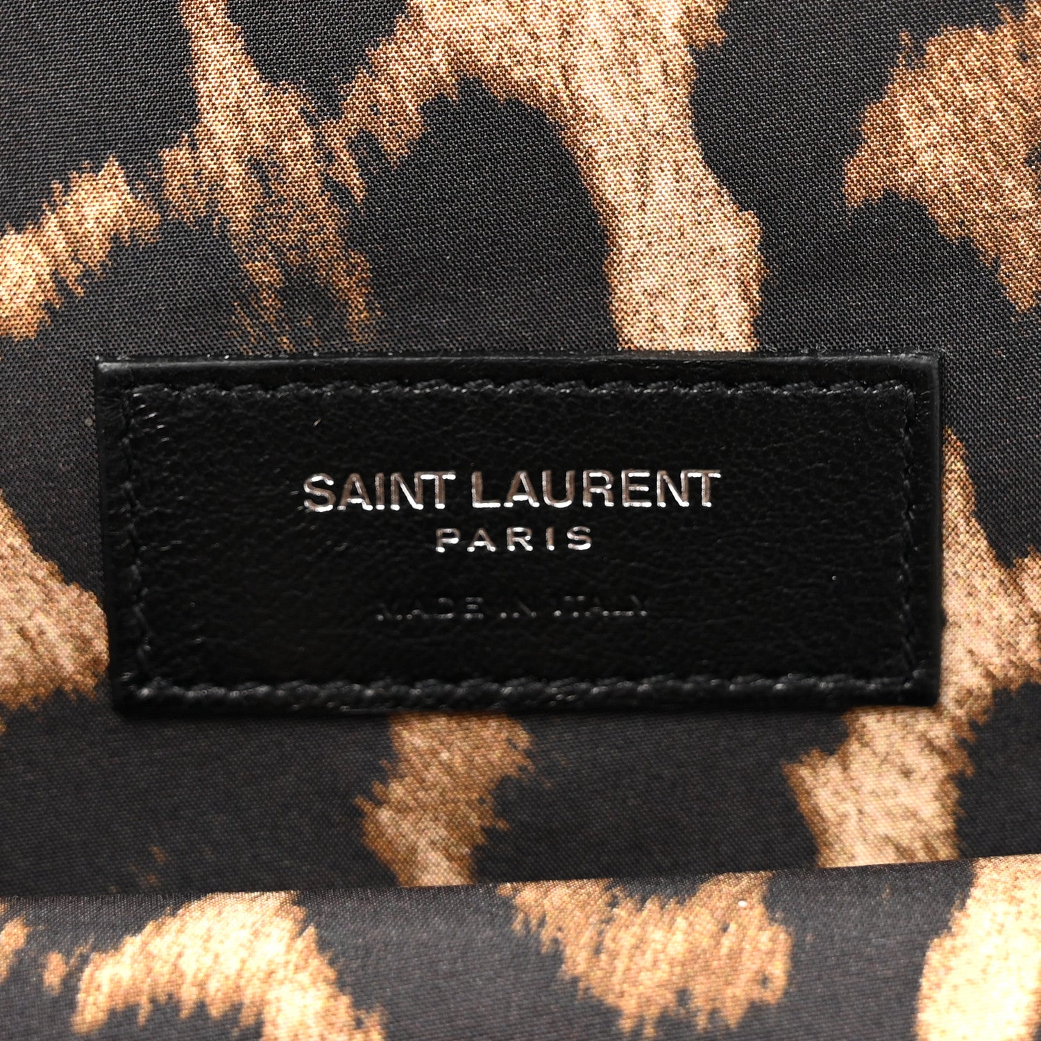 Saint Laurent Calfskin Small Mica Hat Box Black 6 of 11
