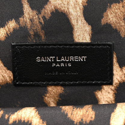 Saint Laurent Calfskin Small Mica Hat Box Black 6 of 11