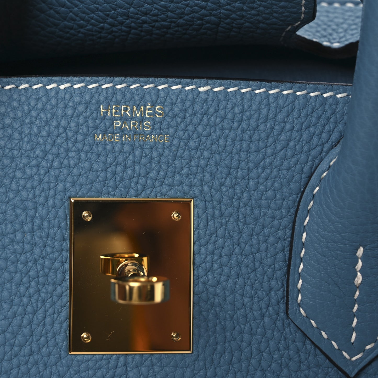 Togo Birkin 30 New Bleu Jean