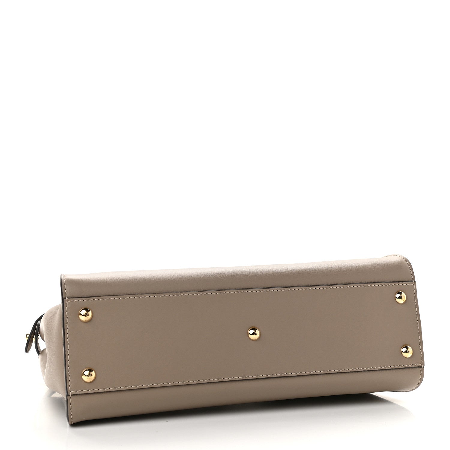 Fendi Vitello Seta Plexiglass Tortoise Medium Peekaboo Iconic Satchel Tortora 4 of 9