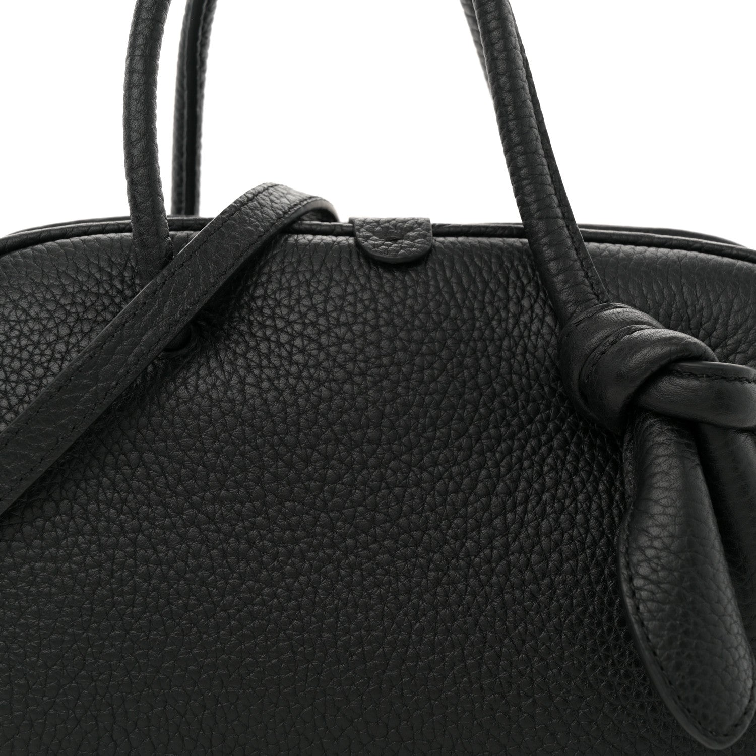 Jacquemus Grained Calfskin Le Petit Turismo Black 7 of 9