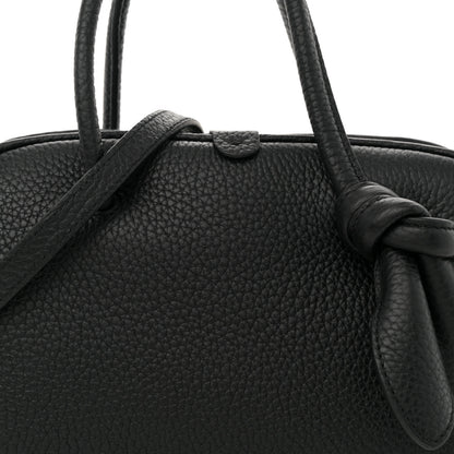 Jacquemus Grained Calfskin Le Petit Turismo Black 7 of 9