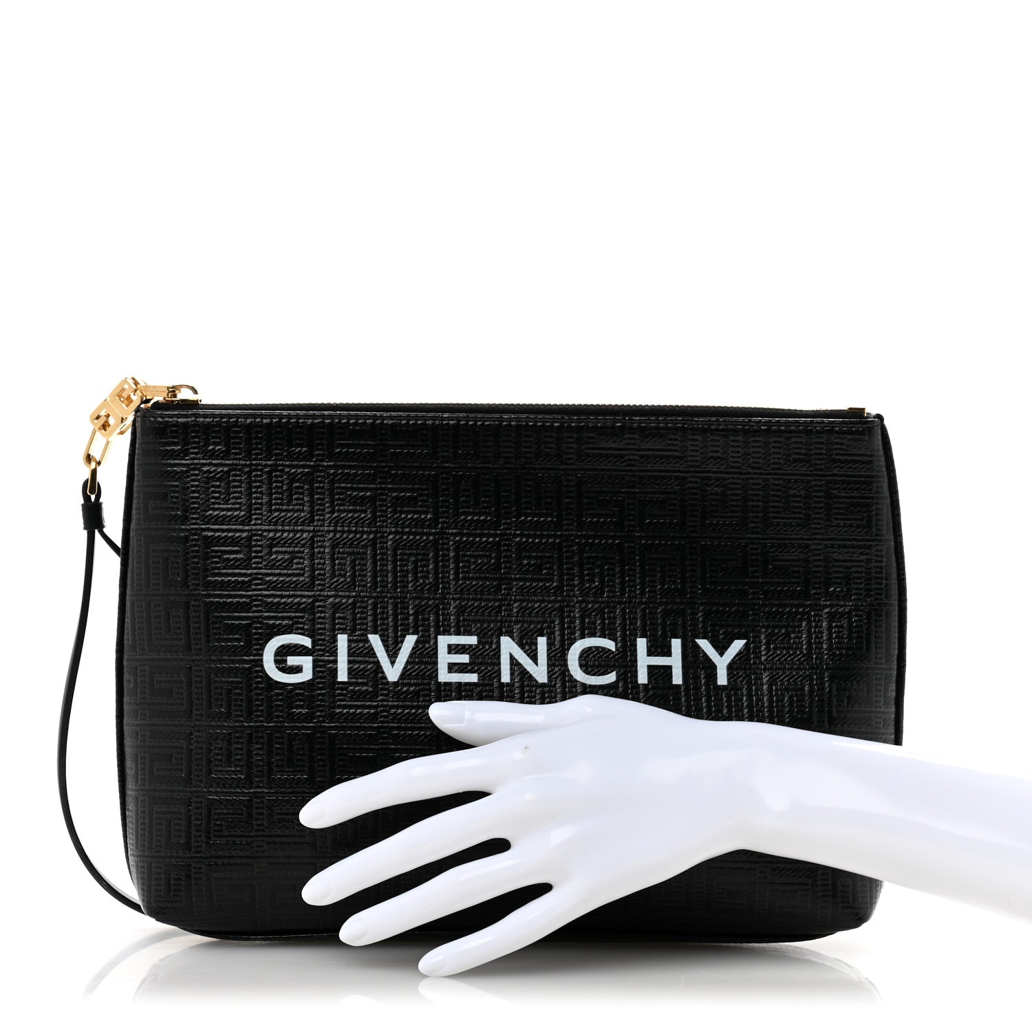 Givenchy Coated Canvas 4G Travel Pouch Black 2 of 10