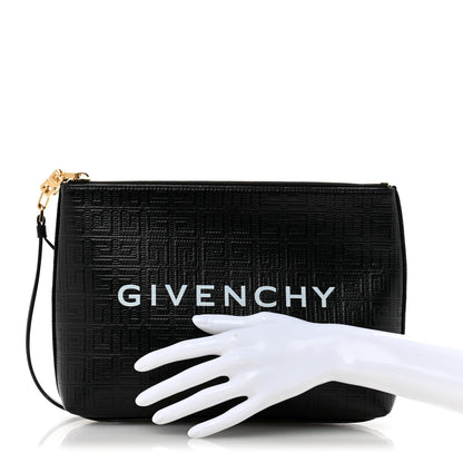 Givenchy Coated Canvas 4G Travel Pouch Black 2 of 10