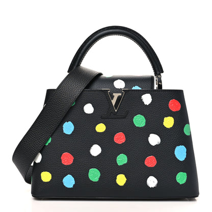 Louis Vuitton LV X YK Taurillon Capucines MM Black 1 of 10