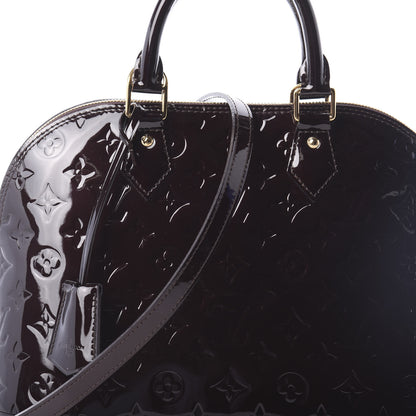 Louis Vuitton Vernis Alma PM Amarante 7 of 9