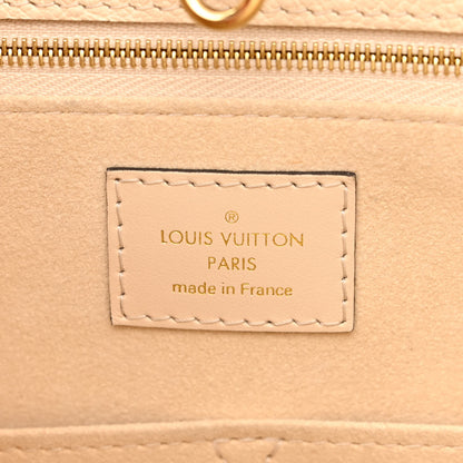 Louis Vuitton Empreinte Monogram Giant Onthego MM Creme 6 of 11