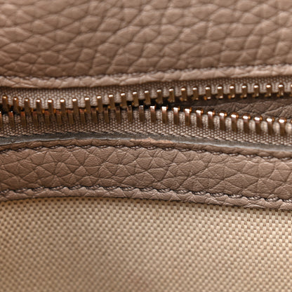 Tom Ford Grained Calfskin Large T Clasp Tara Crossbody Bag Silk Taupe 8 of 15