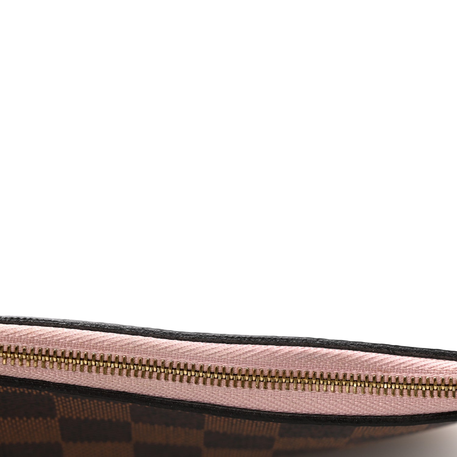 Louis Vuitton Damier Ebene Neverfull MM GM Pochette Rose Ballerine 11 of 11