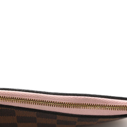 Louis Vuitton Damier Ebene Neverfull MM GM Pochette Rose Ballerine 11 of 11