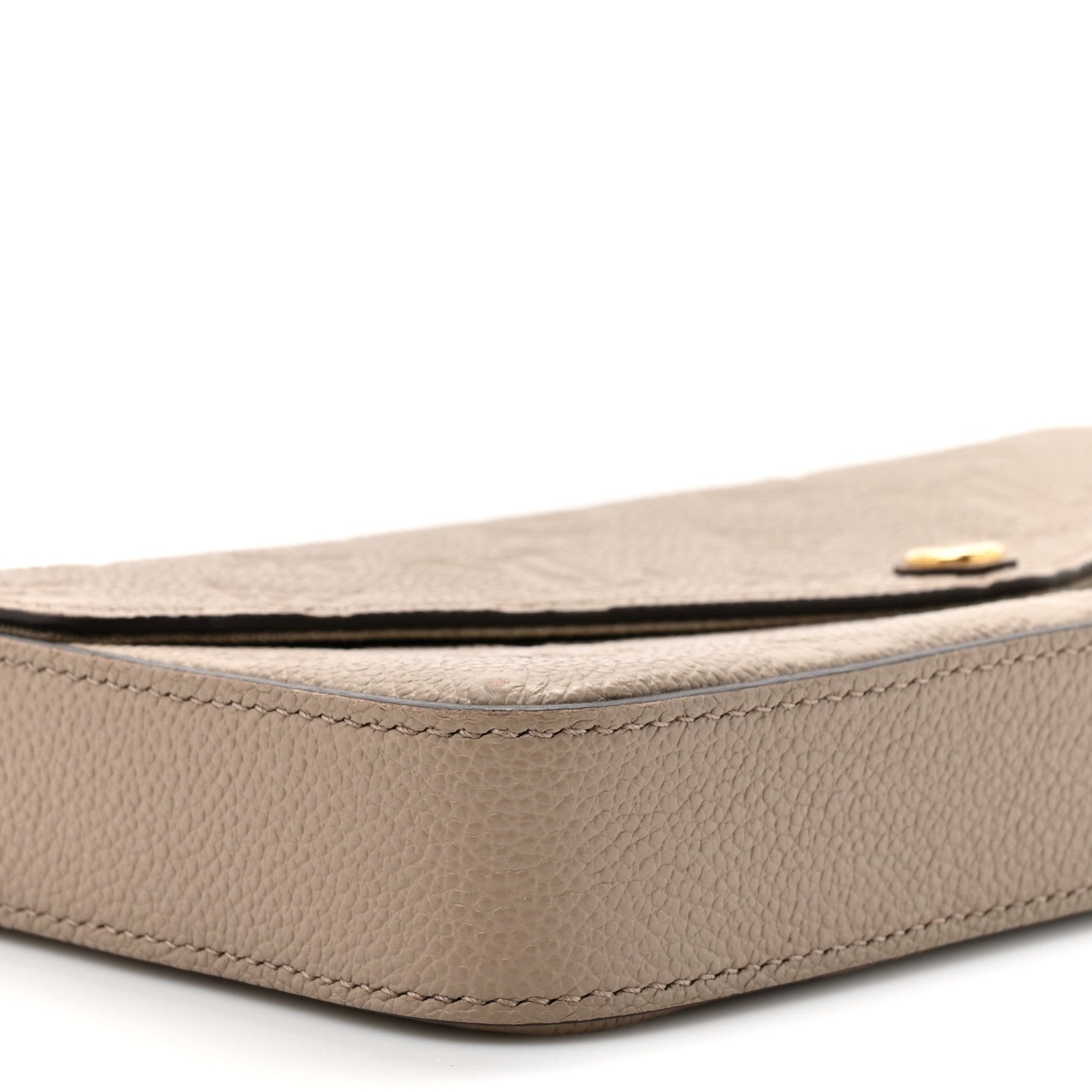 Louis Vuitton Empreinte Pochette Felicie Chain Wallet Tourterelle 10 of 11