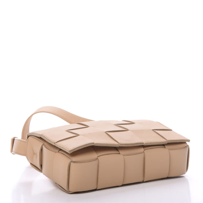 Bottega Veneta Nappa Maxi Intreccio Cassette Bag Almond 3 of 9