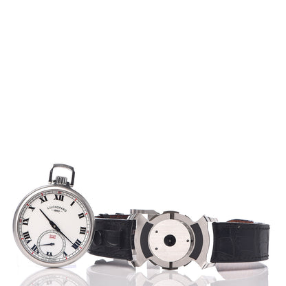 Chopard 18K White Gold Alligator 49mm L.U.C. Louis-Ulysse The Tribute Manual Winding Watch 7 of 16