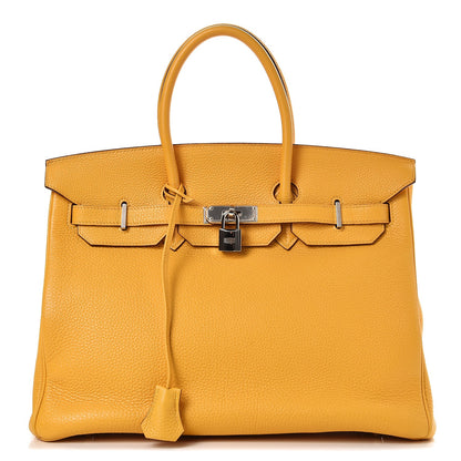Hermes Togo Birkin 35 Soleil 1 of 38