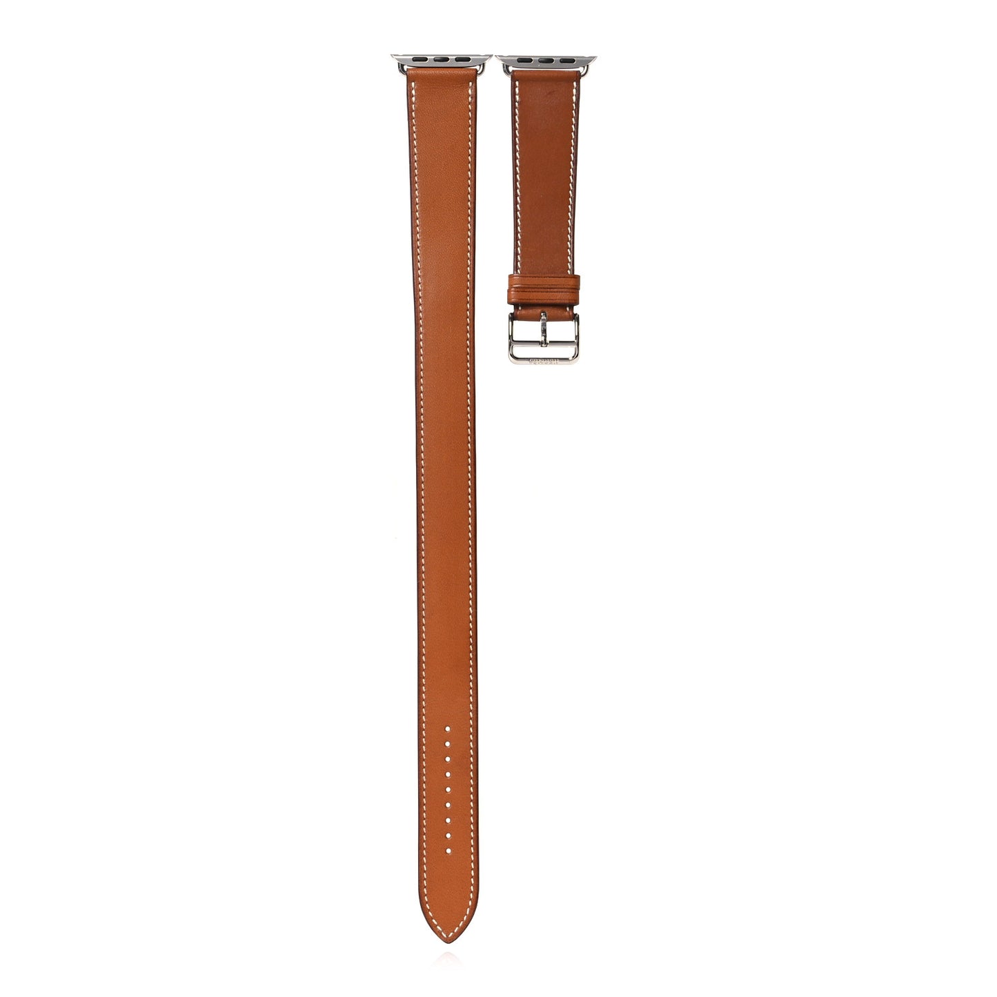 Barenia 34mm Apple Watch Double Tour Band Fauve