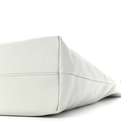 Burberry Grainy Calfskin Medium Cale Hobo Storm Grey 9 of 10