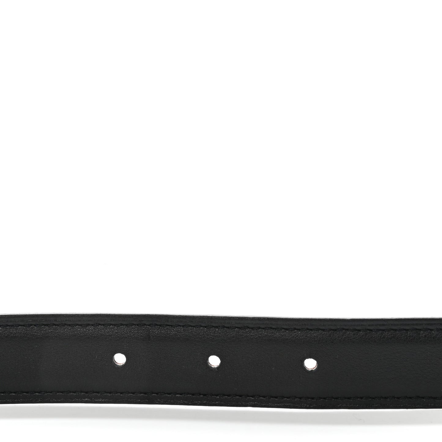 Swift Epsom 24mm Belt Strap 85 Black Gold