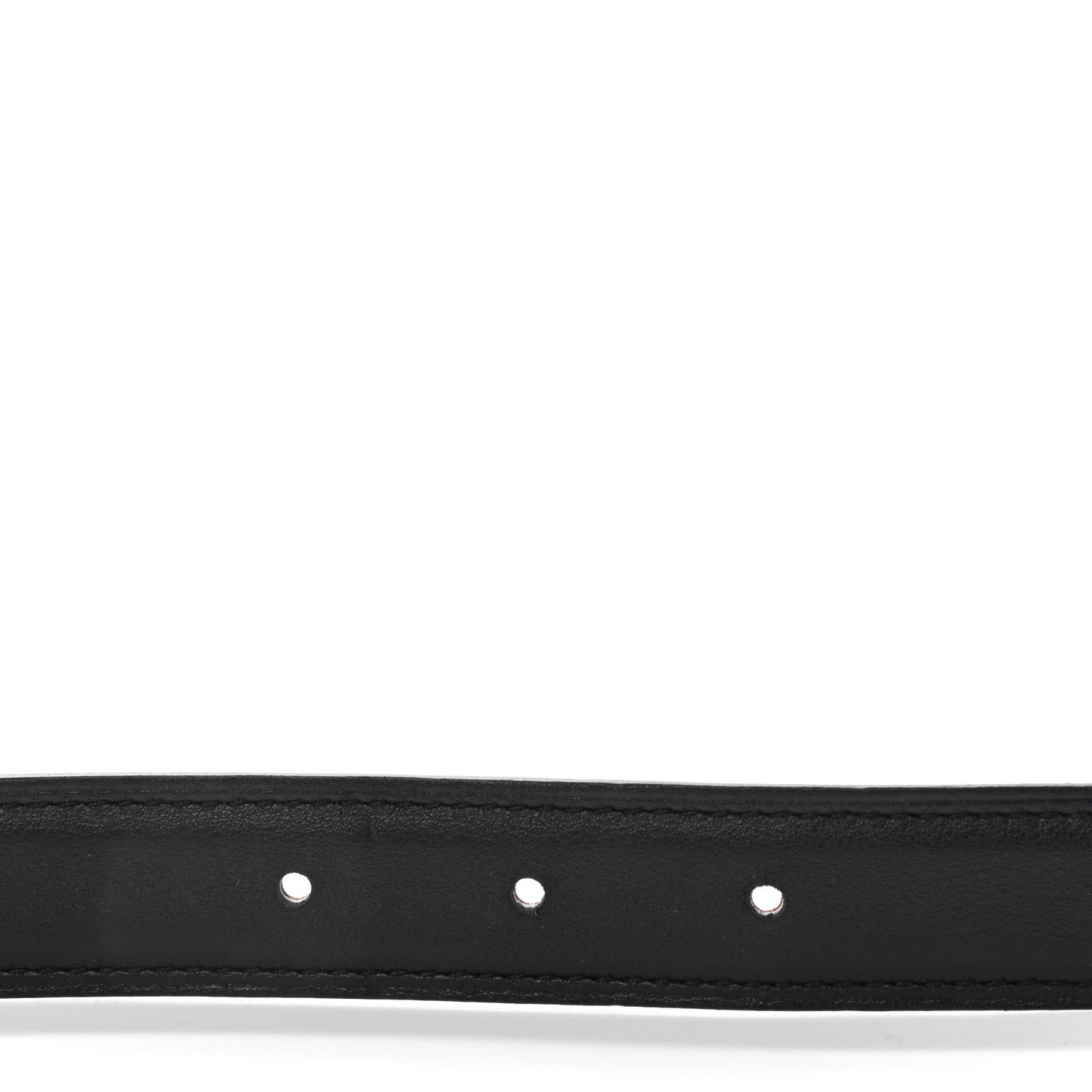Hermes Swift Epsom 24mm Belt Strap 85 Black Gold 3 of 5