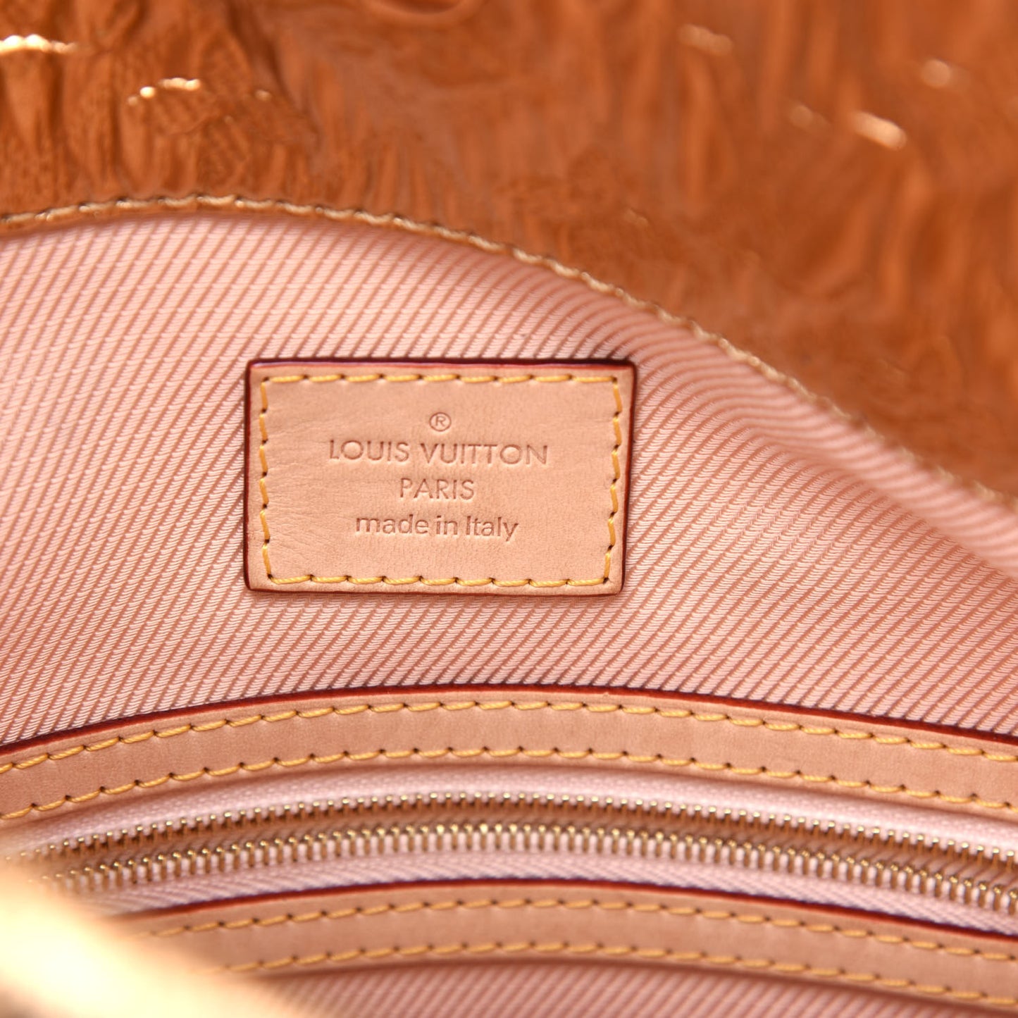 Jacquard Quilted Monogram Limelight Clutch MM Gold