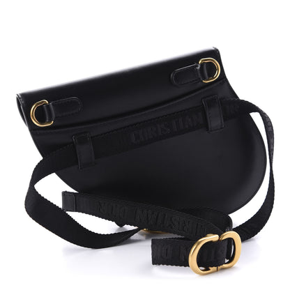 Christian Dior Calfskin Saddle Belt Bag Black 3 of 11