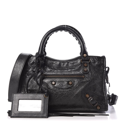 Balenciaga Agneau Classic Hardware Mini City Black 1 of 12