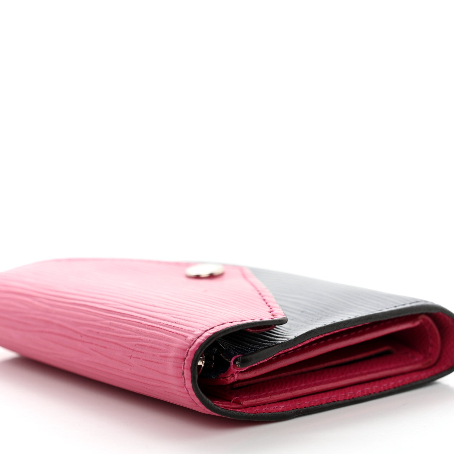 Louis Vuitton Epi Victorine Wallet Indigo Hot Pink 9 of 9