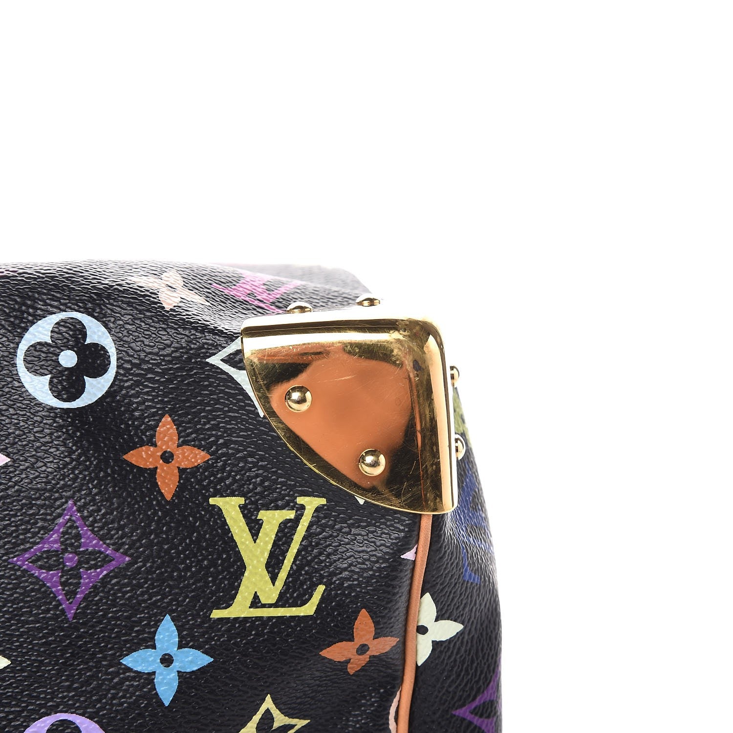 Louis Vuitton Monogram Multicolor Speedy 30 Black 8 of 11