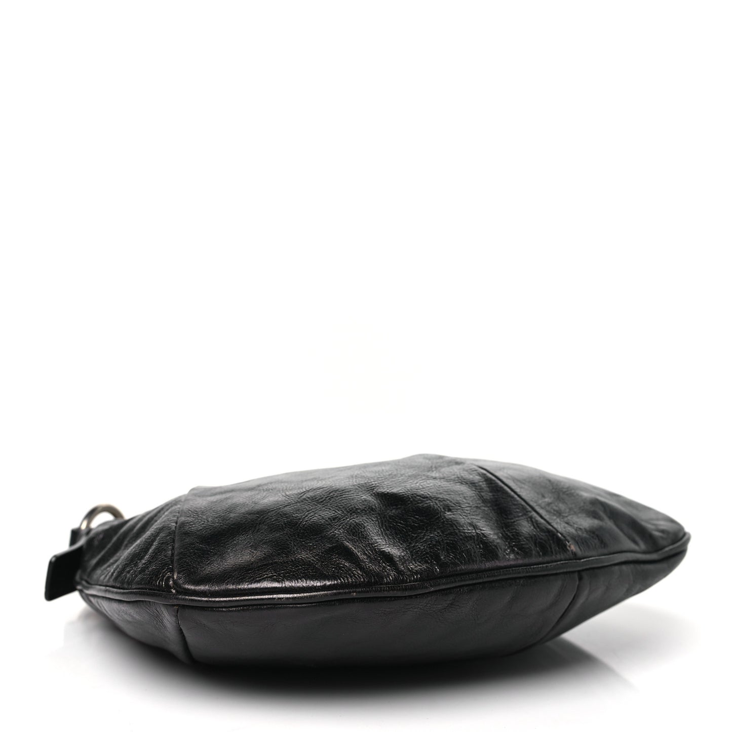 Buffalo Horn Small Mombasa Hobo Dark Brown