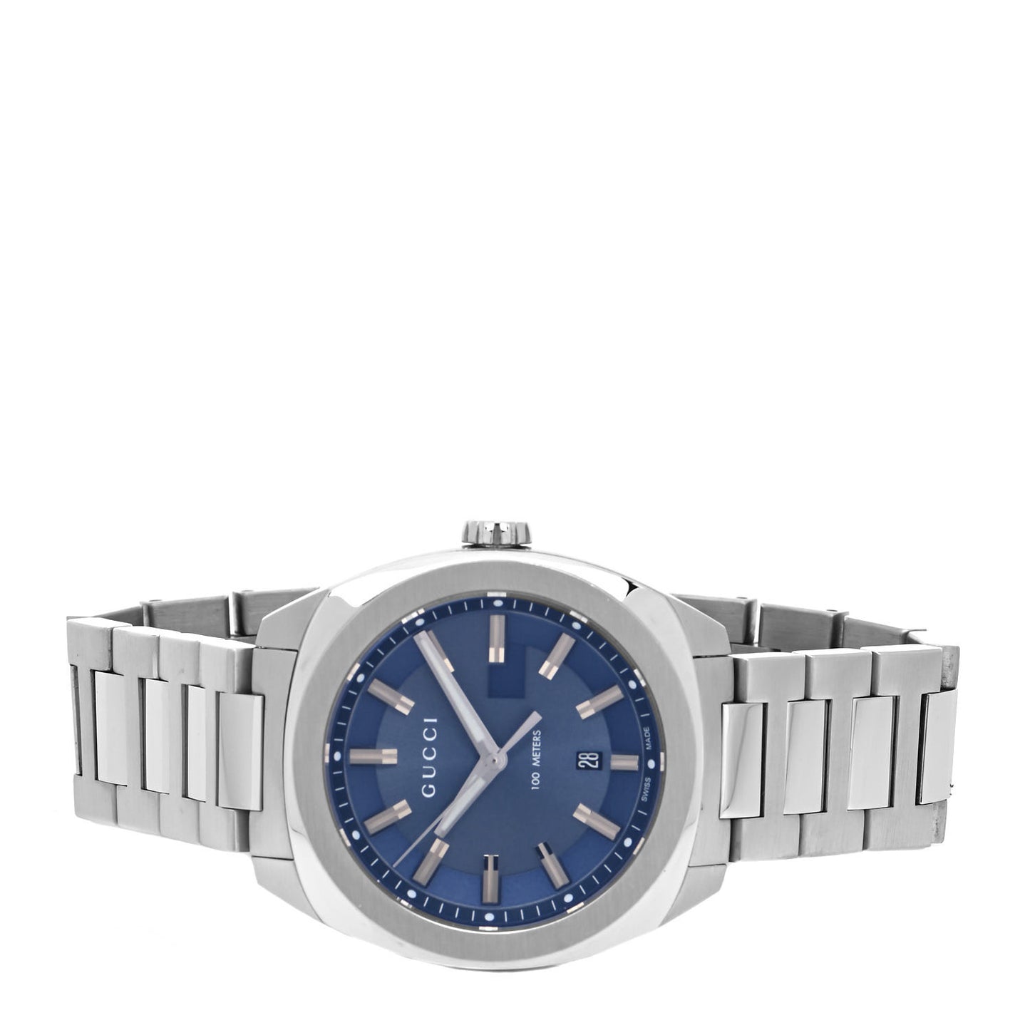 Stainless Steel 40mm GG2570 Quartz Watch Blue