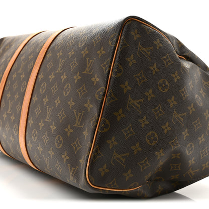 Louis Vuitton Monogram Keepall Bandouliere 55 10 of 15