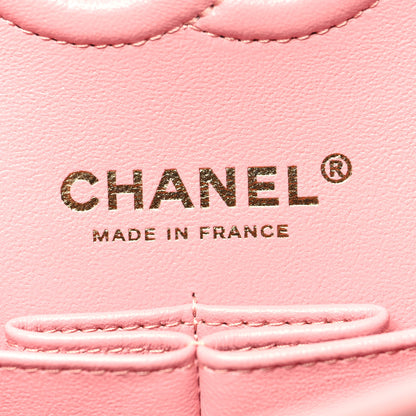 Chanel Caviar Quilted Small Double Flap Pink 6 of 10