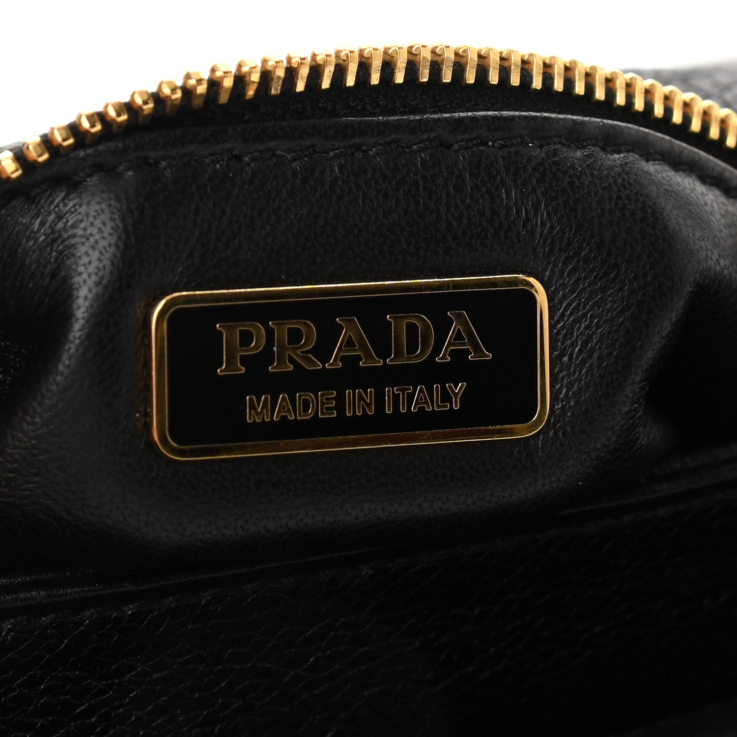 Prada Vitello Daino Hawaii Crossbody Bag Black 6 of 9