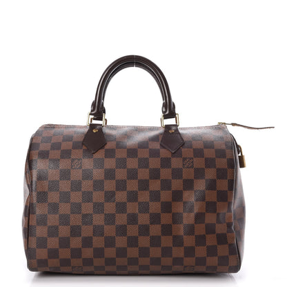Louis Vuitton Damier Ebene Speedy 30 1 of 7