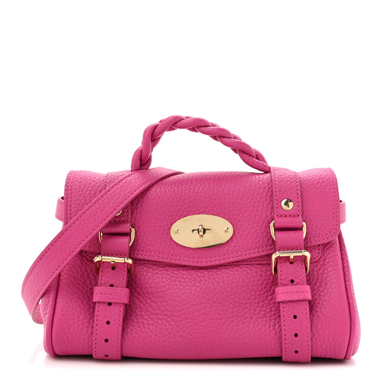 Mulberry Heavy Grain Mini Alexa  Mulberry Pink 1 of 9