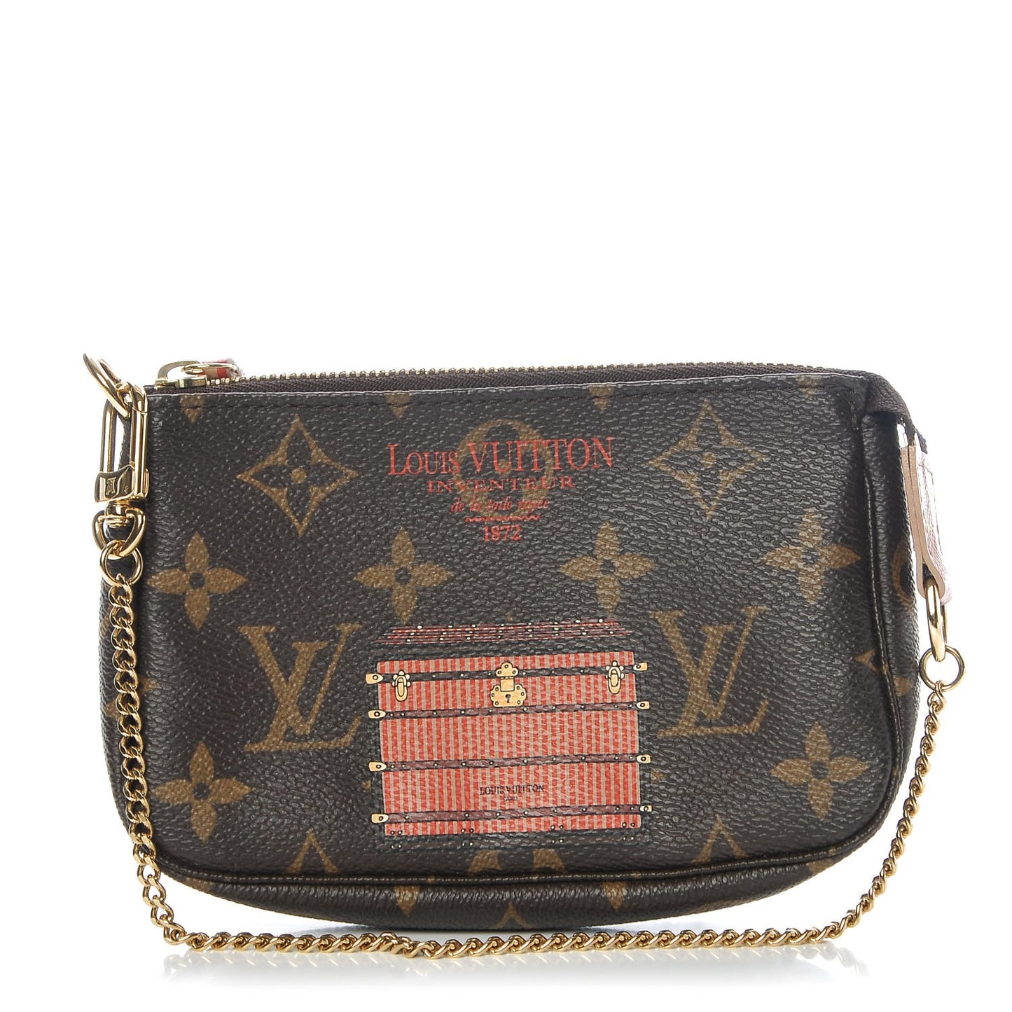 Monogram Trunks and Locks Mini Pochette Accessories