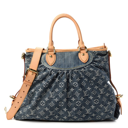 Louis Vuitton Denim Neo Cabby GM Blue 1 of 9