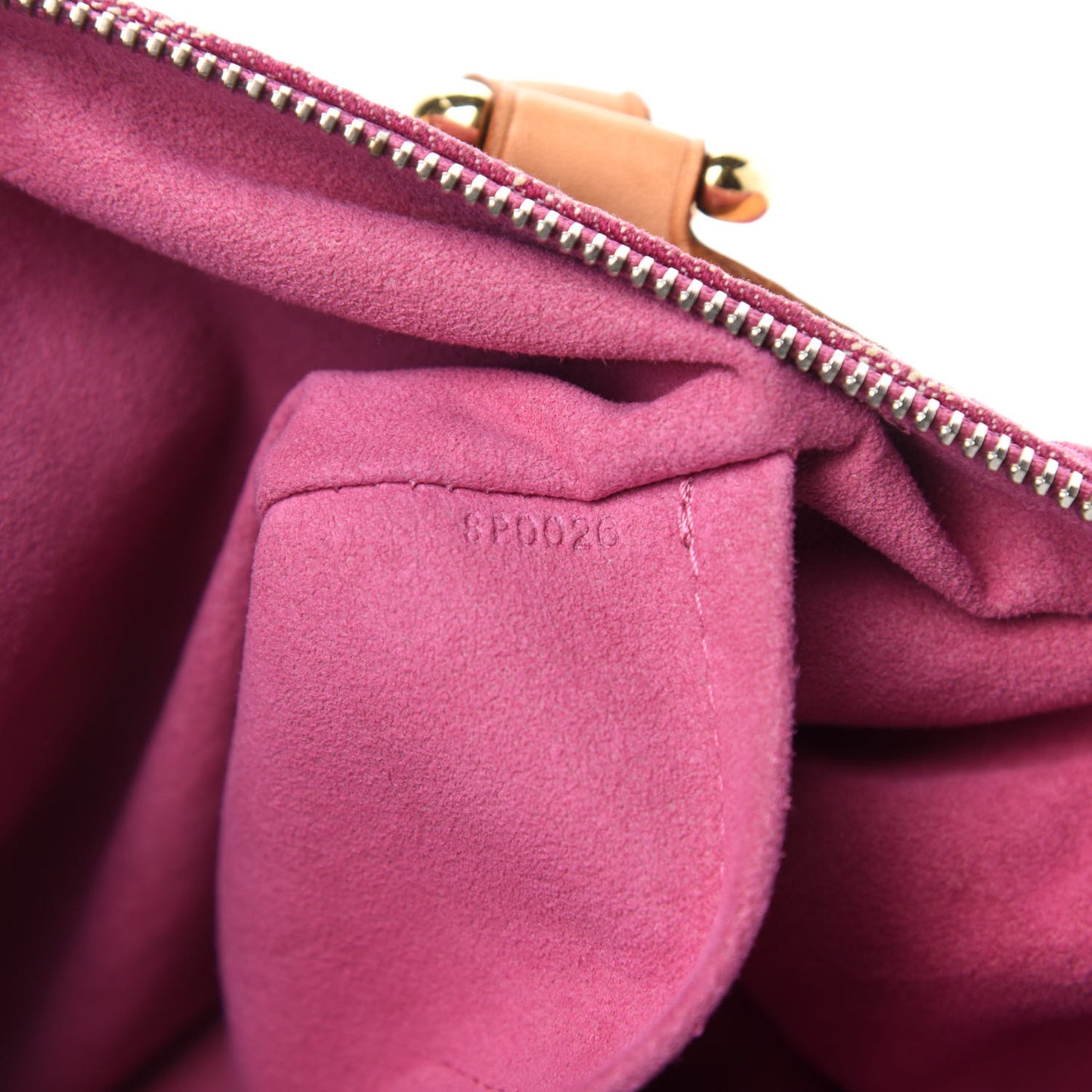 Monogram Denim Neo Speedy Fuchsia