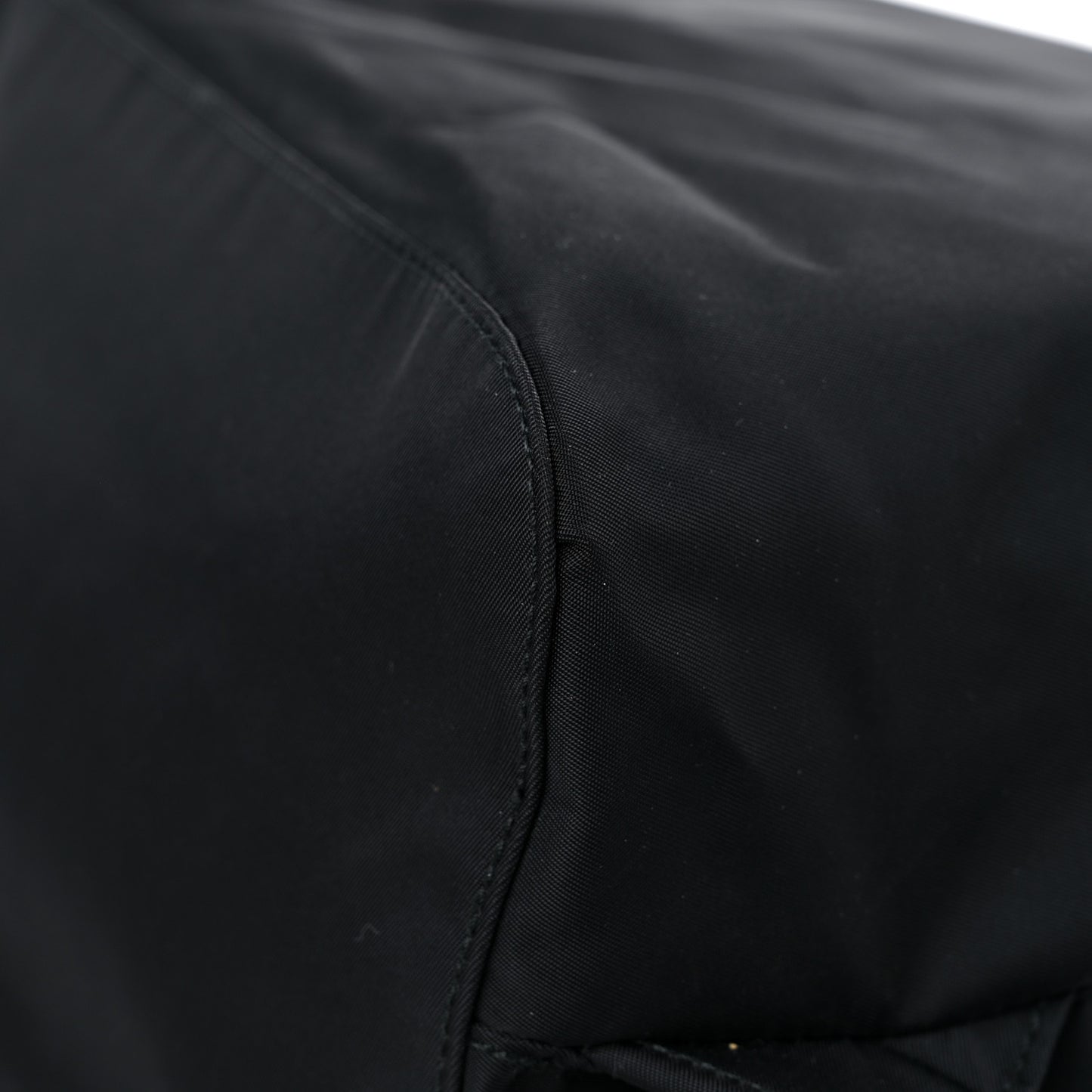Tessuto Nylon Saffiano Medium Backpack Black